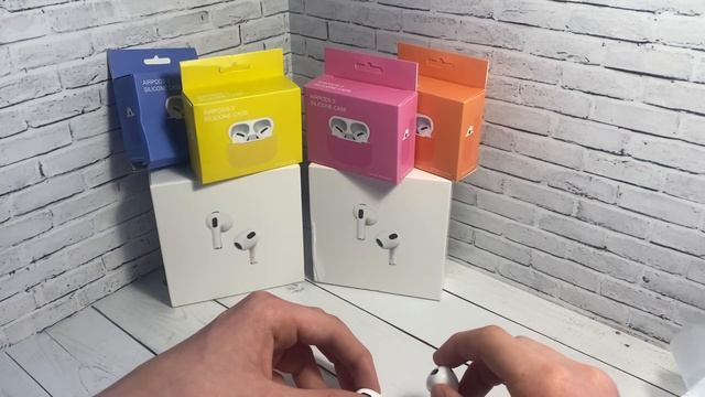 Видеообзор на AirPods 3 оригинального качества смотреть онлайн
