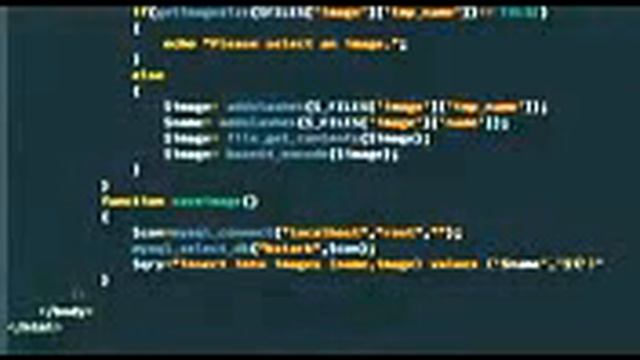 PHP MySQL Save Retrieve image from database смотреть онлайн