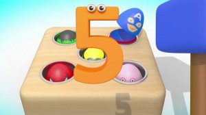 Учимся считать - Веселый молоточек - герои мультиков