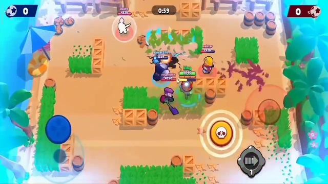 Brawl ball нарезки с shelly. Играю с помощью shelly в brawl ball. смотреть онлайн