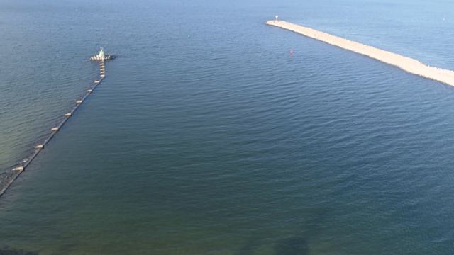 4k UHD ? Poland's unique beauty Vistula flows into the Baltic Красота Польши Висла впадает в Балтик смотреть онлайн