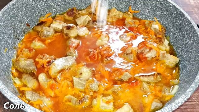 Больше не готовлю отдельно МАКАРОНЫ, а только так! Быстрый ОБЕД или УЖИН НА СКОВОРОДЕ смотреть онлайн