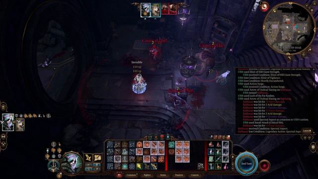 Baldur's Gate 3: Solo Honour Mode Balthazar Fight смотреть онлайн