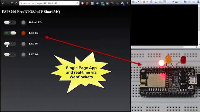 Single Page Application and WebSockets For Secure Realtime Device Management смотреть онлайн