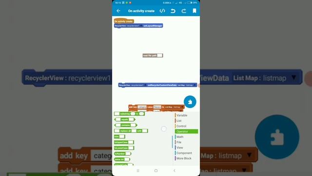 How to read JSON file from external storage in Sketchware. смотреть онлайн