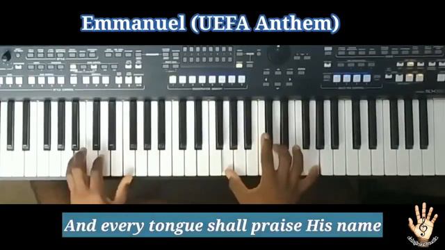 Emmanuel (UEFA champions league anthem) piano/vocals cover смотреть онлайн