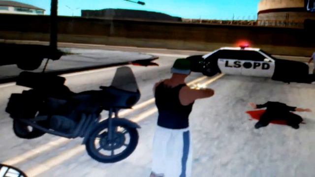 GTA San Andreas Нарываемся на копов смотреть онлайн