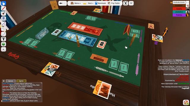 Tabletop Simulator - Secret Hitler [CZ / Česky] +Vlada +Gryzly +Fazolek +Pedrita смотреть онлайн