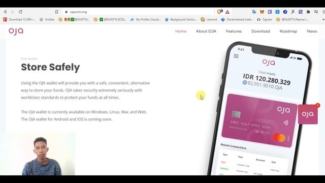 OJA COIN PROJECT REVIEW ||| MAKE A FAST PAYMENT WITH OJA WALLET смотреть онлайн