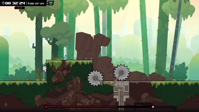 ❚Super Meat Boy Forever❙Tofu Boy Vs Boss ❰Tofu Boy Is Back...❱❚