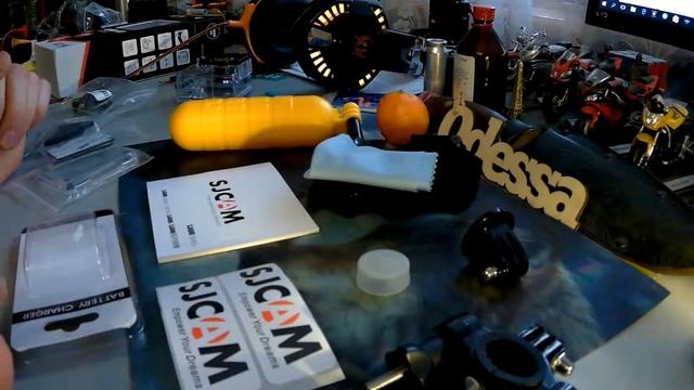 SjCAM 5000X Elite + Батарейка, зарядка и плавающая ручка. смотреть онлайн