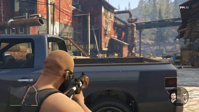 GTA V Next Gen (PS4) Прохождение #49 - Покинутый, Ламар в беде смотреть онлайн