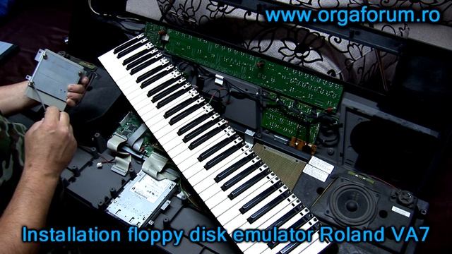 Tutorial Instalation Floppy Disk Emulator Roland VA7