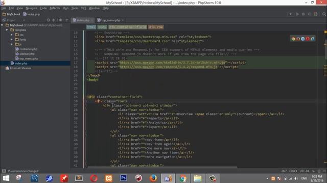 How to Create Simple Project with Bootstrap and PHP MySQLi Part2 смотреть онлайн