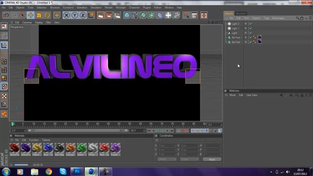 how to export cinema 4d text to photoshop смотреть онлайн