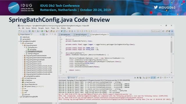 Spring Batch Using Db2 смотреть онлайн