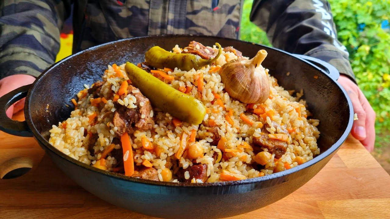 ПЛОВ УЗБЕКСКИЙ С НУТОМ смотреть онлайн