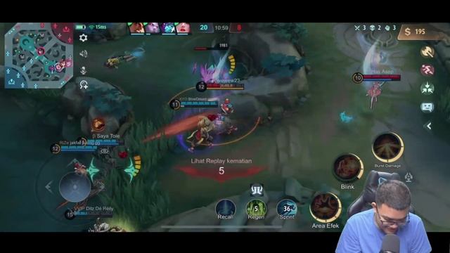 PUSH RANK MODE SERIUS FULL GOLD LANE ! Mobile Legends смотреть онлайн