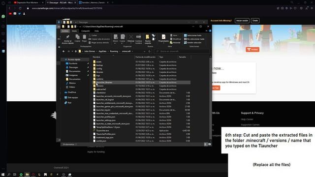 How to install RLCraft 2.9 in TLauncher (Works with aternos servers) смотреть онлайн