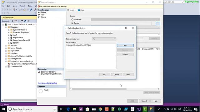 Install AdventurWorks OLTP and Data Warehouse DataBase - SQL Server смотреть онлайн