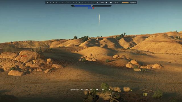 War Thunder : Минус две ЗРК одним ПТУРом. Рука мертвеца. Р2 смотреть онлайн
