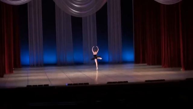 па де де Лебединое озеро Одаренко