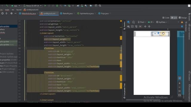 Retrofit Api data show in RecyclerView Android Studio | Beginners | Hindi смотреть онлайн