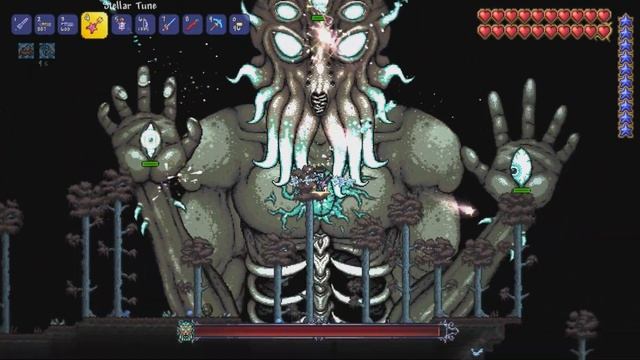TERRARIA JOURNEY'S END - NEW STELLAR TUNE VS. BOSSES смотреть онлайн