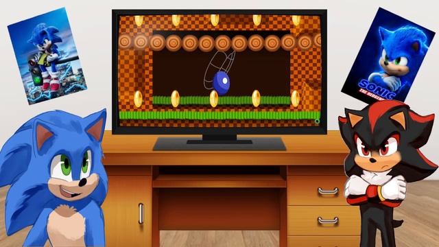 Movie Sonic and Movie Shadow React to Jacksepticeye Animated (Sonic Mania)!! смотреть онлайн
