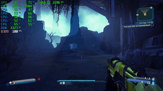 Borderlands 2: Remastered | GTX 1050Ti 4GB + i5-2310 + 12GB RAM смотреть онлайн