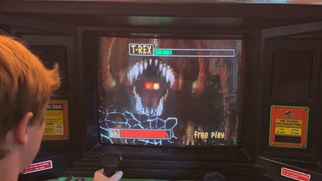Jurassic Park Arcade (1994) Full Gameplay and Review! смотреть онлайн