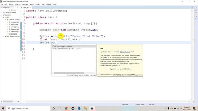 Java Bangla Tutorial Part-10 | How to Take Float,Double,String Input from User|Creative Coders|2020 смотреть онлайн