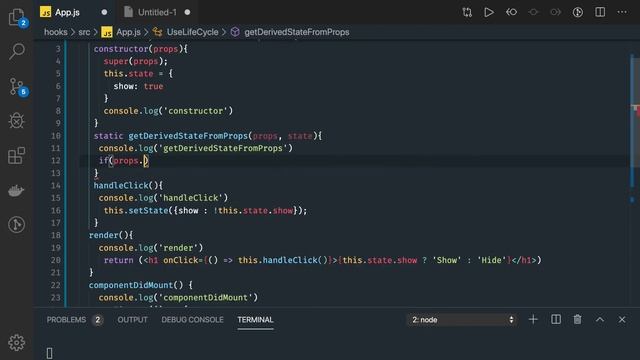React JS LifeCycle Render & Update #25 смотреть онлайн