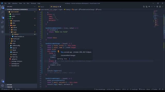 Tutorial React #22 - Form validation (onChange) | Bahasa Indonesia смотреть онлайн
