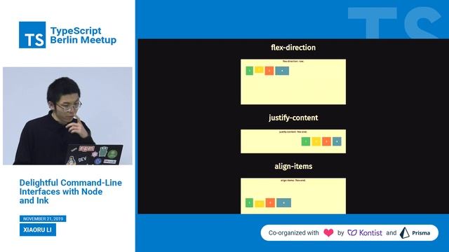 TypeScript Berlin Meetup #2: Delightful Command-Line Interfaces with Node and Ink— Xiaoru Li смотреть онлайн