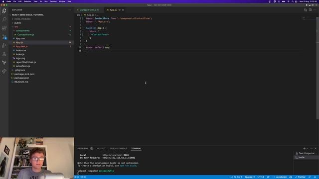 Sending an email from React | Gmail App Password смотреть онлайн
