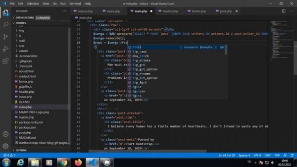 45 Dakikada PHP ve MySQL ile Blog Sayfası