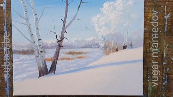 Frost Vugar Mamedov Oil painting