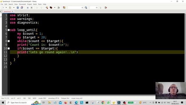 Perl Tutorial - FUN LOOP FLOW CONTROL Program 2023 смотреть онлайн