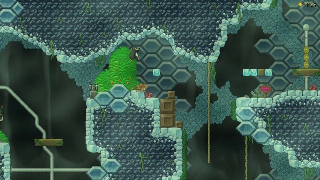 SuperTux 2. The crystal catacombs. 37-38 levels смотреть онлайн