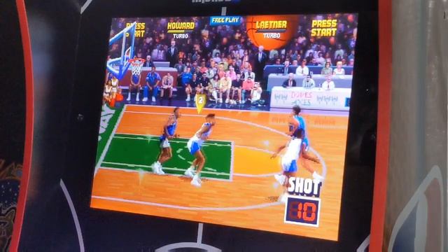 Arcade1UP NBA JAM - Add Hidden Players Codes & Gameplay смотреть онлайн