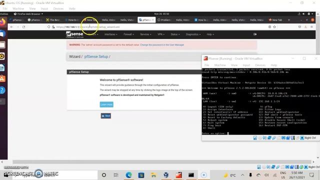 INSTALLING AND CONFIGURING PFSENSE IN UBUNTU смотреть онлайн