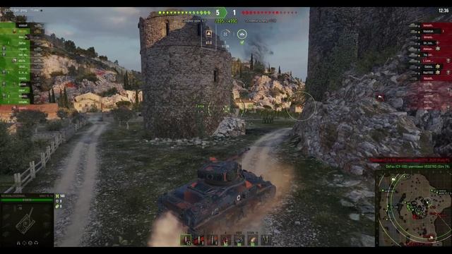 M4A1 FL 10.Премиальный СТ(Франция).Карта Рудники.№-3 смотреть онлайн