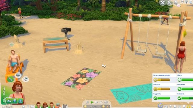 Компактная Династия Кубик |The Sims 4| #38 Последний день лета смотреть онлайн