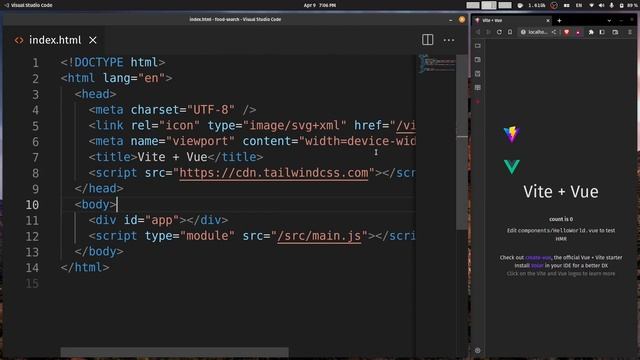 [Vue3 첫걸음] 음식찾기 #03 Tailwind CSS CDN смотреть онлайн