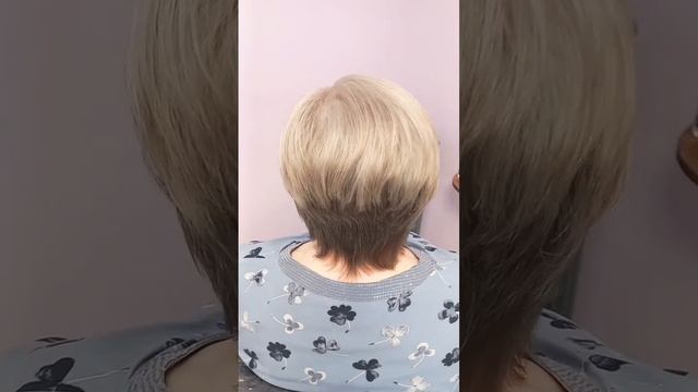 Вуалевое мелирование на короткую длину смотреть онлайн