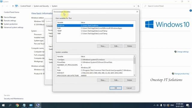 How to add Java environment variable in windows 10 / Tamil смотреть онлайн