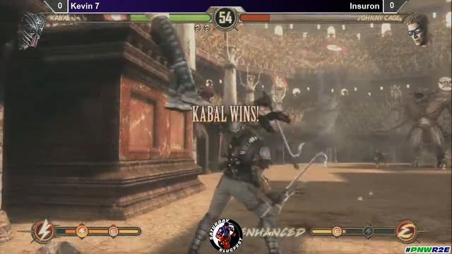 Saturday Slugfest VII - MK W1 - Kevin 7 VS Insuron смотреть онлайн