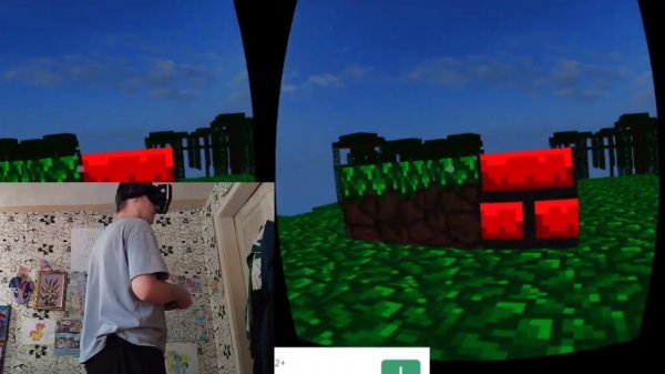 Mineforge VR Best Google Cardboard VR 3D SBS Apps Gameplay Virtual Reality Video