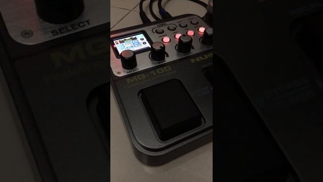 NUX MG-100 Loop test смотреть онлайн